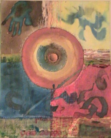 Pintura intitulada "mandala" por Siham Khammassi, Obras de arte originais