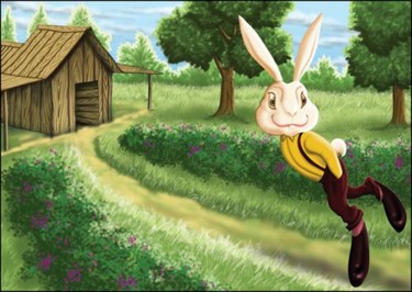Digital Arts titled "Rabbit [The Book Co…" by Mr T Silappathikaram, Original Artwork
