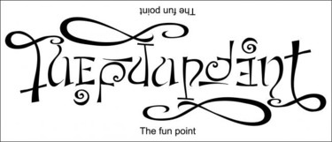 Digital Arts titled "Ambigram" by Mr T Silappathikaram, Original Artwork
