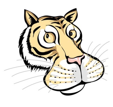 Digital Arts titled "Tiger" by Mr T Silappathikaram, Original Artwork