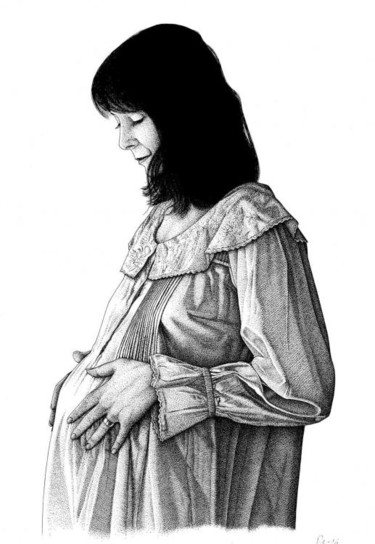 Digital Arts titled "Pregnant woman[Sold]" by Mr T Silappathikaram, Original Artwork