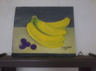 Painting titled "Platanos" by Silo, Original Artwork