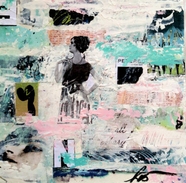 Collages intitolato "MARY" da Silva Nironi, Opera d'arte originale, Collages