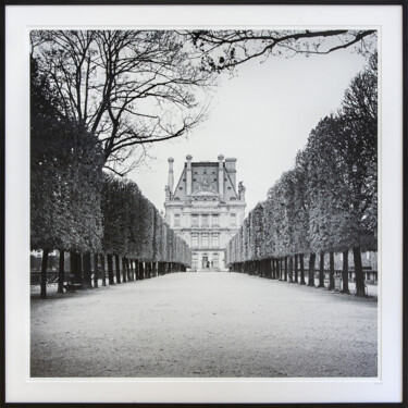 Photography titled "Pavillon de Flore 2…" by Gerald Berghammer, Original Artwork, Analog photography Mounted on Aluminium