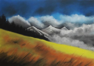 Painting titled "Le ombre  del silen…" by Silvia D.R., Original Artwork