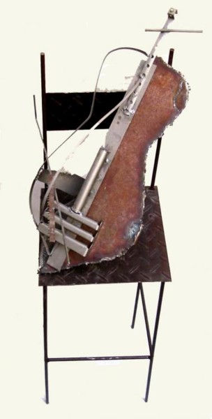 Escultura titulada "Violín - detalle" por Silvia Marcela Destoia   (Esculturas), Obra de arte original