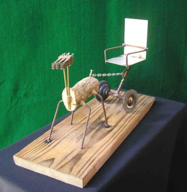 Escultura titulada "El Descarraio " por Silvia Marcela Destoia   (Esculturas), Obra de arte original