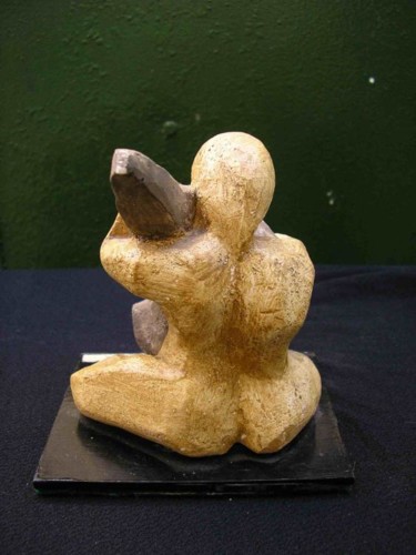 Escultura titulada "Tanguera vista de a…" por Silvia Marcela Destoia   (Esculturas), Obra de arte original