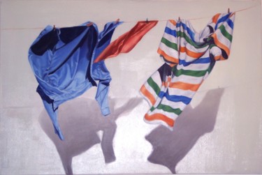 Movimento 1.jpg Pittura intitolato "Movimento 1.jpg" da Silvia Rea, Opera d'arte originale, Olio