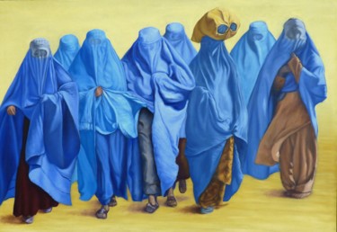 Pittura intitolato "moltitudine-senza-v…" da Silvia Rea, Opera d'arte originale, Altro