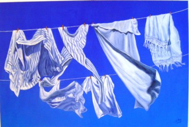Pintura intitulada "Movimento 2.jpg" por Silvia Rea, Obras de arte originais, Outro