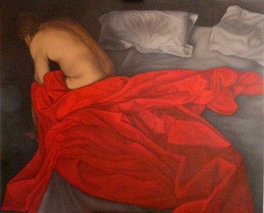 Pittura intitolato "Risveglio" da Silvia Rea, Opera d'arte originale, Olio
