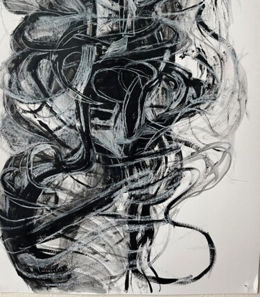 Картина под названием "Home Waves" - Silvia Ruiz-Poveda, Подлинное произведение искусства, Акрил