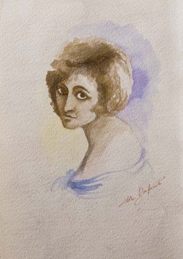 Pittura intitolato "Marie" da Silvia Benfenati, Opera d'arte originale, Olio