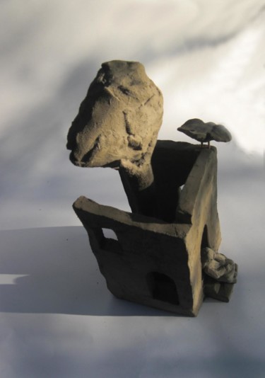 Sculpture titled "il pino" by Silvia Benfenati, Original Artwork