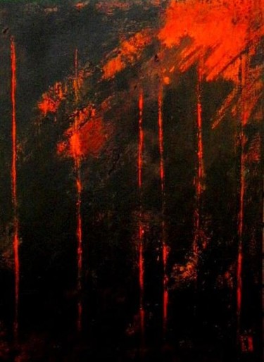 Painting titled "TOCATA Y FUGA" by Silvia Herrero, Original Artwork