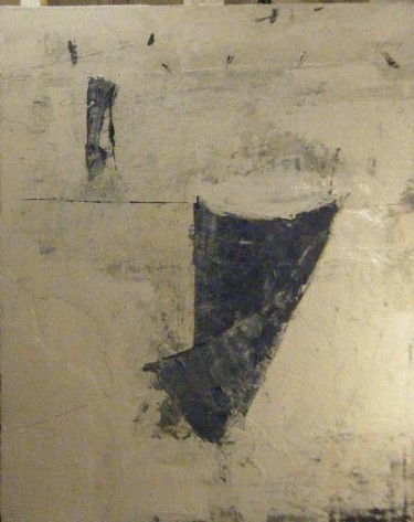 Painting titled "panni al vento" by Silvia Leveroni Calvi, Original Artwork