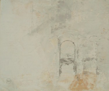 Peinture intitulée "sedie-46x38.jpg" par Silvia Leveroni Calvi, Œuvre d'art originale