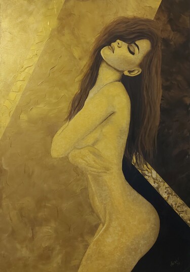 Картина под названием "Anabel" - Silvie Kořistková, Подлинное произведение искусства, Акрил