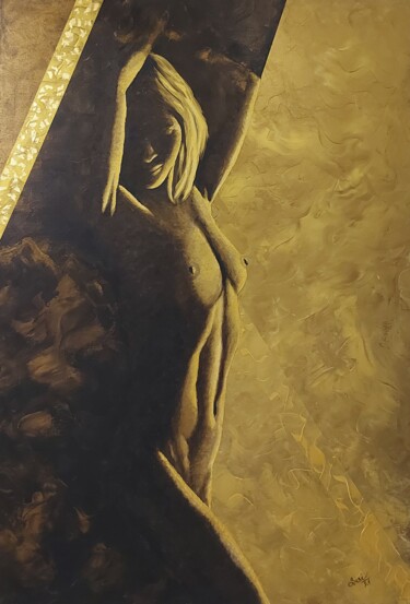 Картина под названием "Verona" - Silvie Kořistková, Подлинное произведение искусства, Акрил
