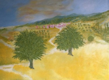 Malerei mit dem Titel "Roios" von Silvino De Macedo, Original-Kunstwerk, Öl