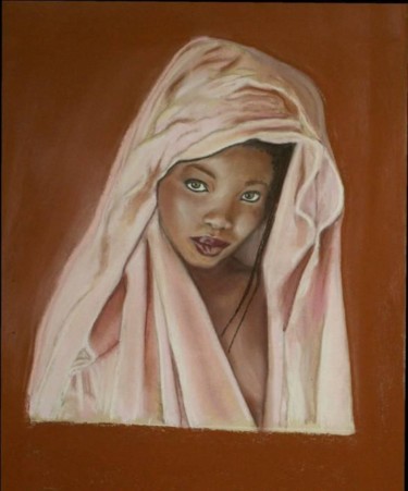 Painting titled "Ladyrose" by Sim13, Original Artwork