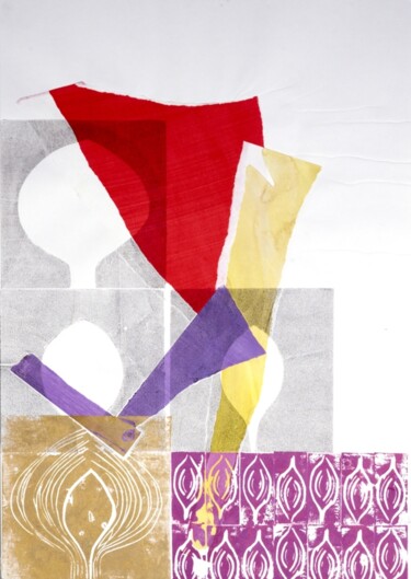 Отпечатки и Гравюры под названием "Shrine 1" - Simler, Подлинное произведение искусства, Монотип