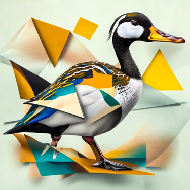 Digital Arts titled "Abduck" by Simon Dara, Original Artwork, AI generated image