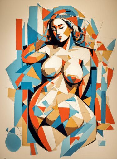 Arts numériques intitulée "Demystria 1" par Simon Dara, Œuvre d'art originale, Image générée par l'IA
