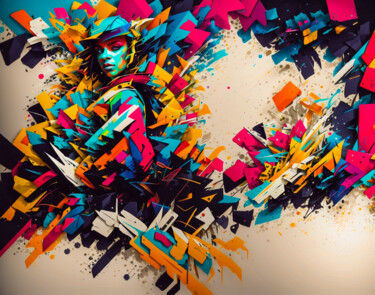 Цифровое искусство под названием "Strong but harmless" - Simon Dara, Подлинное произведение искусства, Изображение, сгенерир…