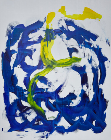 Картина под названием "Oil Painting 8" - Simon Findlay, Подлинное произведение искусства, Масло