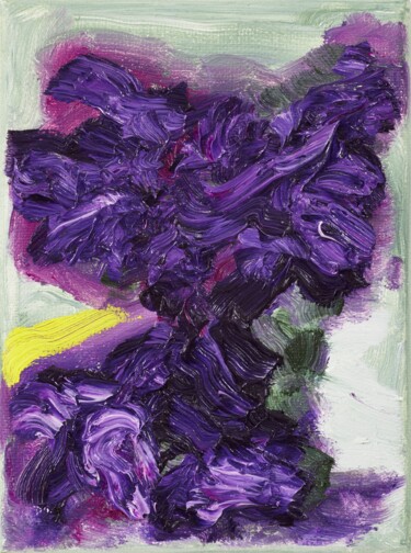 Painting titled "Plant Clippings In…" by Simon Findlay, Original Artwork, Oil