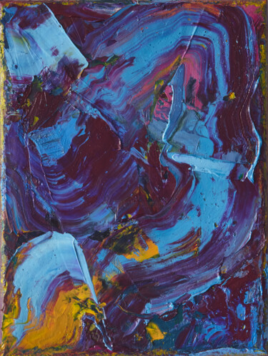 Peinture intitulée "Colourscape 7" par Simon Findlay, Œuvre d'art originale, Huile