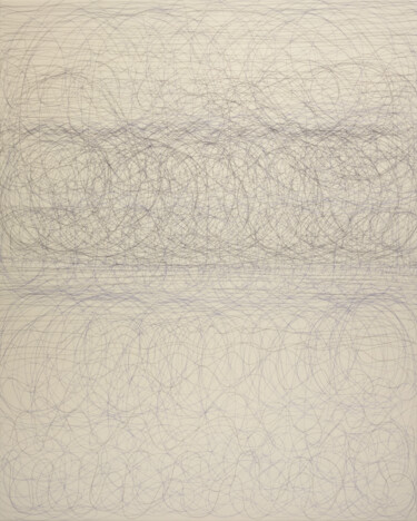 "Static 1" başlıklı Tablo Simon Findlay tarafından, Orijinal sanat, Tükenmez kalem