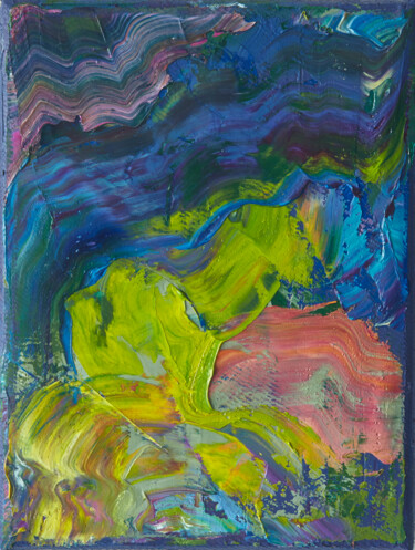 Pintura titulada "Colourscape 23" por Simon Findlay, Obra de arte original, Oleo