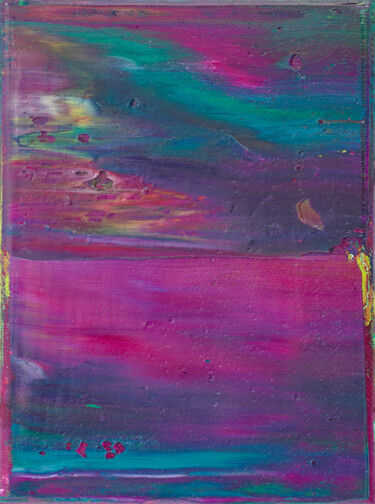 Schilderij getiteld "Colourscape 75" door Simon Findlay, Origineel Kunstwerk, Olie