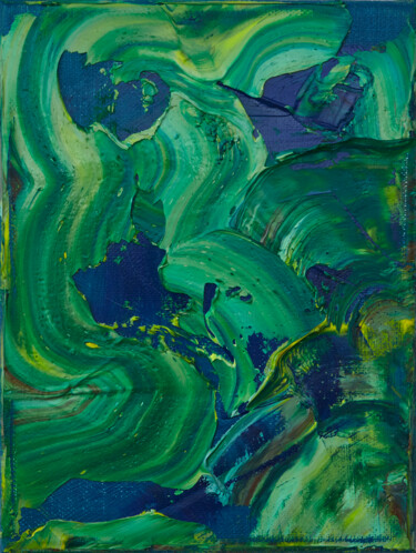 Peinture intitulée "Colourscape 40" par Simon Findlay, Œuvre d'art originale, Huile