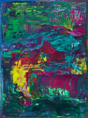 Pittura intitolato "Colourscape 66" da Simon Findlay, Opera d'arte originale, Olio