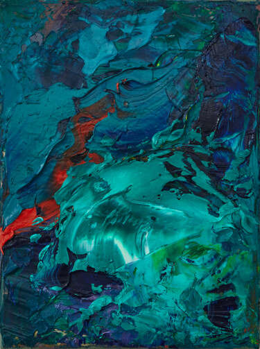 Картина под названием "Colourscape 50" - Simon Findlay, Подлинное произведение искусства, Масло