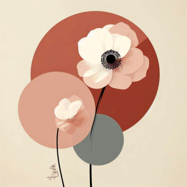 Digital Arts titled "anemones" by Simon Levin, Original Artwork, AI generated image