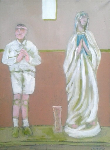 Malerei mit dem Titel "communion" von Simon Taylor, Original-Kunstwerk