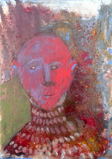 Painting titled "head study (11)" by Simon Taylor, Original Artwork