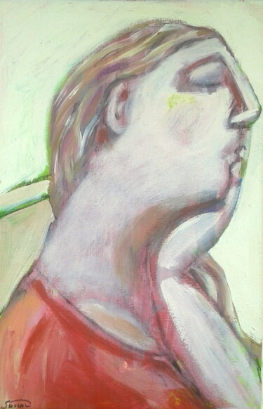 Painting titled "sleep" by Simon Taylor, Original Artwork