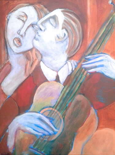 Painting titled "song" by Simon Taylor, Original Artwork