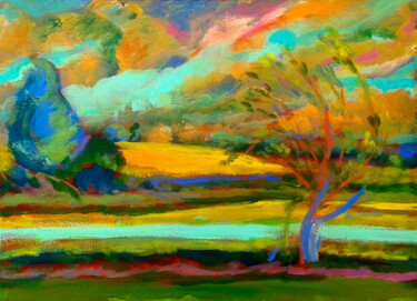 Painting titled "plein air sketch (2…" by Simon Taylor, Original Artwork