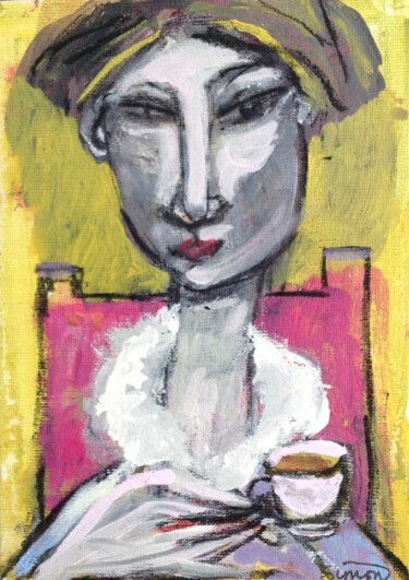 Painting titled "Tea" by Simon Taylor, Original Artwork