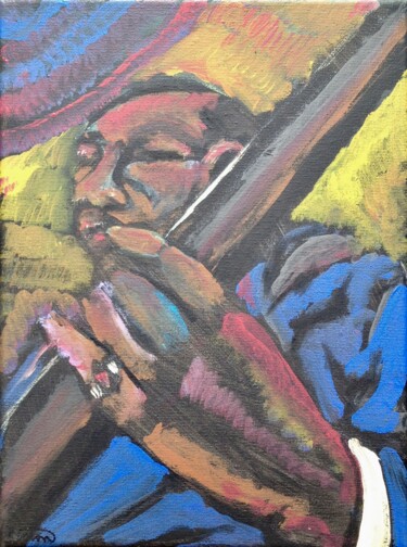 Peinture intitulée "blues" par Simon Taylor, Œuvre d'art originale