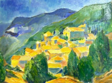 Painting titled "Mallorca" by Simon Taylor, Original Artwork