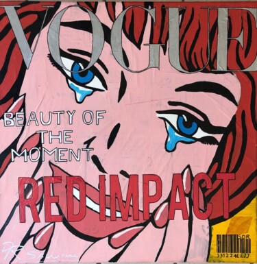 Pintura titulada "Magazines and Pop A…" por Simone De Rosa, Obra de arte original, Acrílico Montado en Bastidor de camilla d…