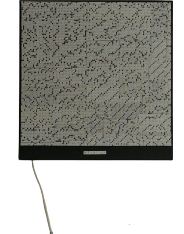 ""No signal"" başlıklı Kolaj Simone Martina tarafından, Orijinal sanat, Kolaj Ahşap panel üzerine monte edilmiş